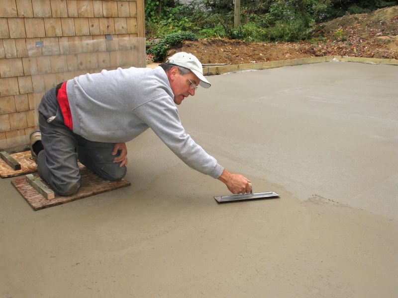 Cement Slab Pouring