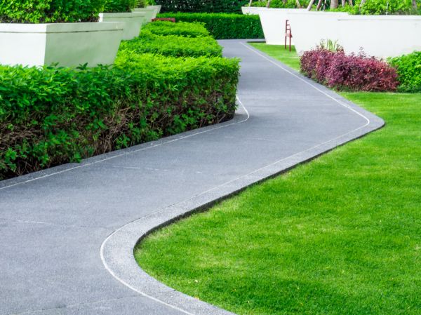 Walkway Curb Installation in Cartersville