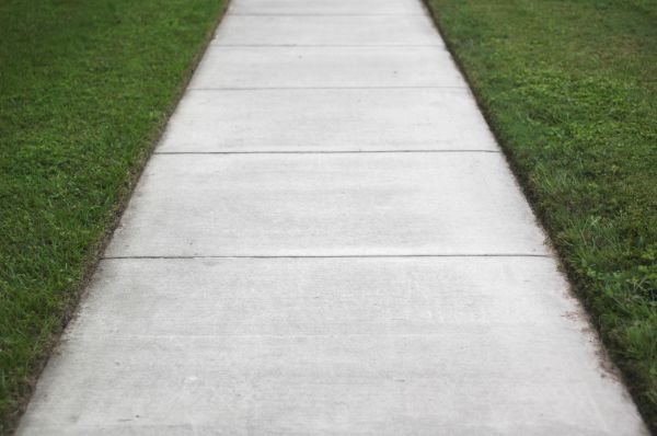 Concrete Path Installation in Cartersville