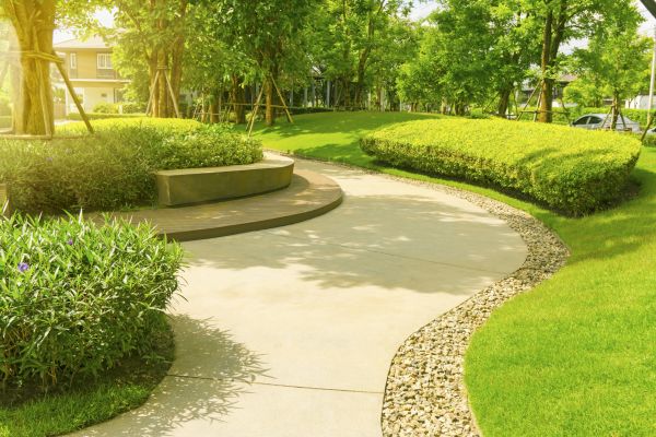 Cement Walkway Installation in Cartersville