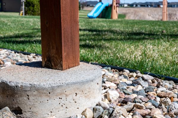 Deck Footing Installation