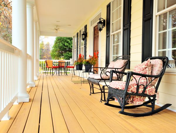 Front Porch Renovation in Cartersville