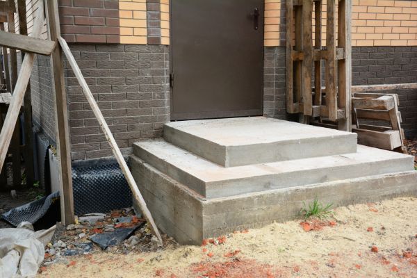 Cement Steps Construction in Cartersville