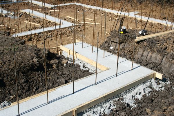 Cost of Footing Construction in Cartersville