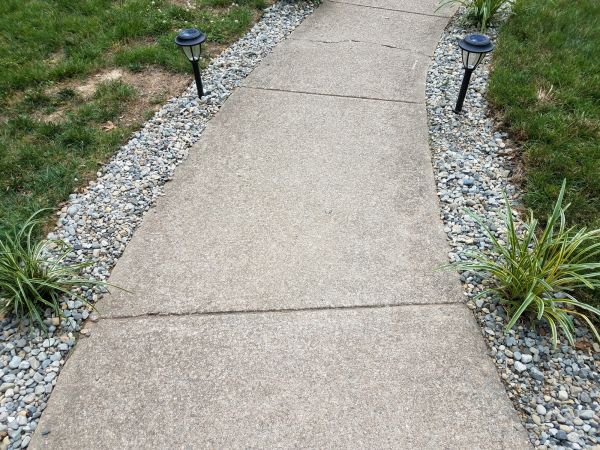 Cement Path Construction in Cartersville
